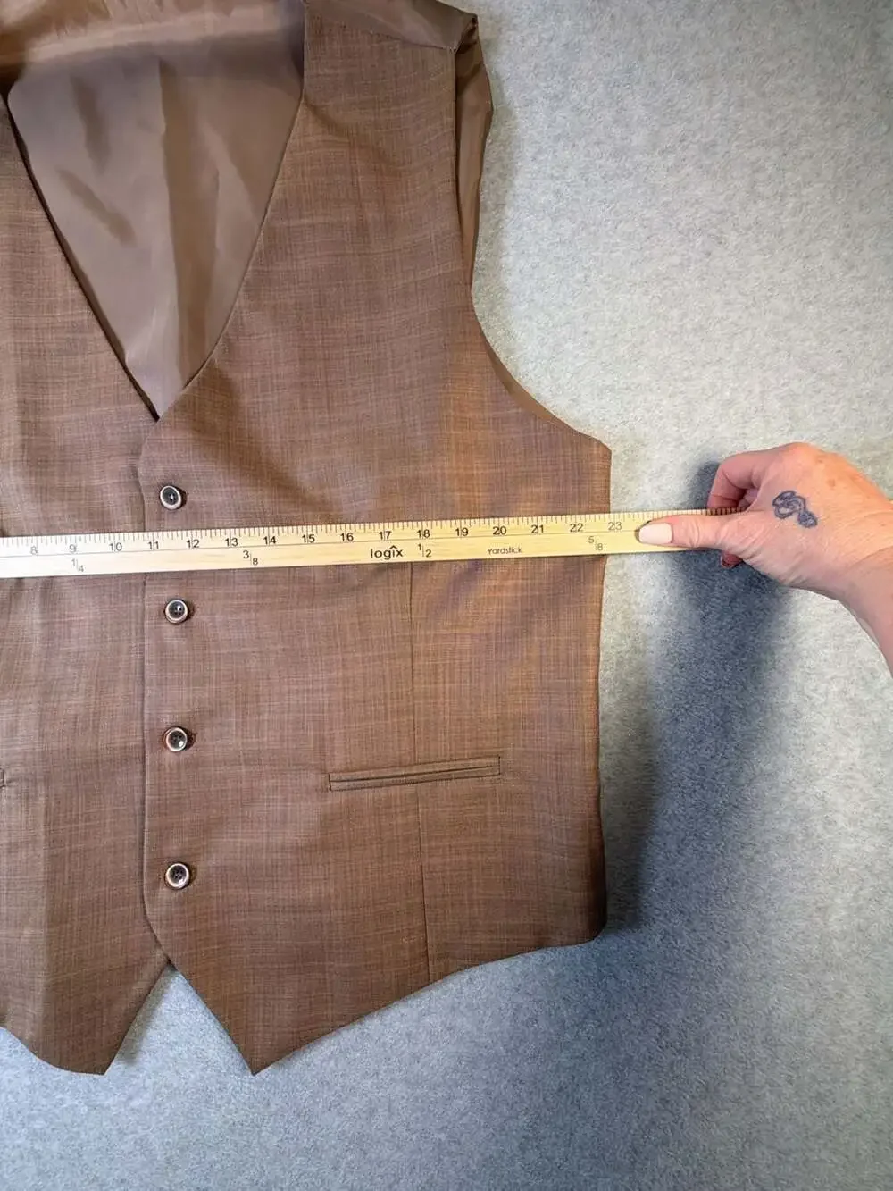 Vercini suit vest